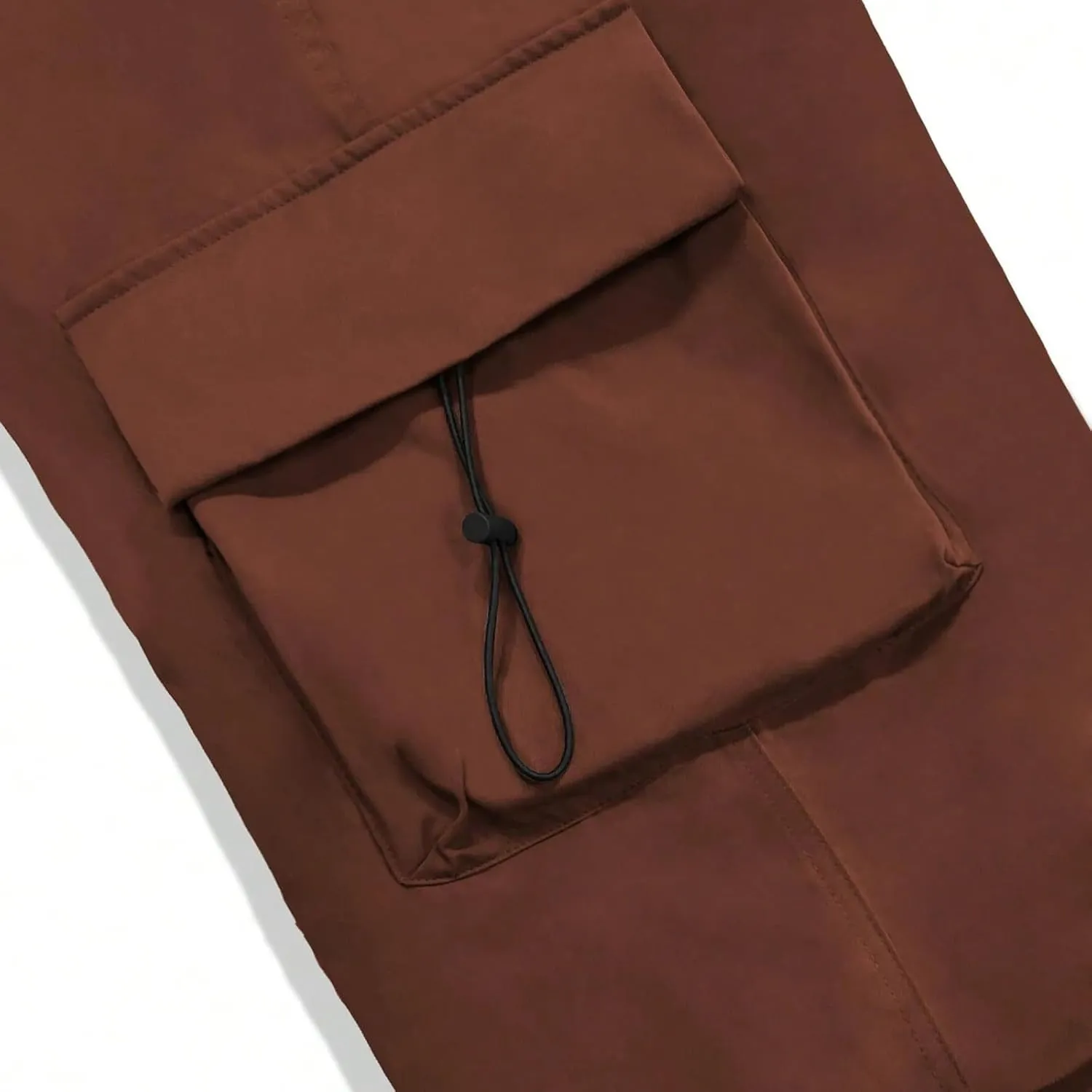 Men's Baggy Cargo Pants Casual Parachute Pants Cotton Elasticated Loose Fit Streetwear Multi Pockets