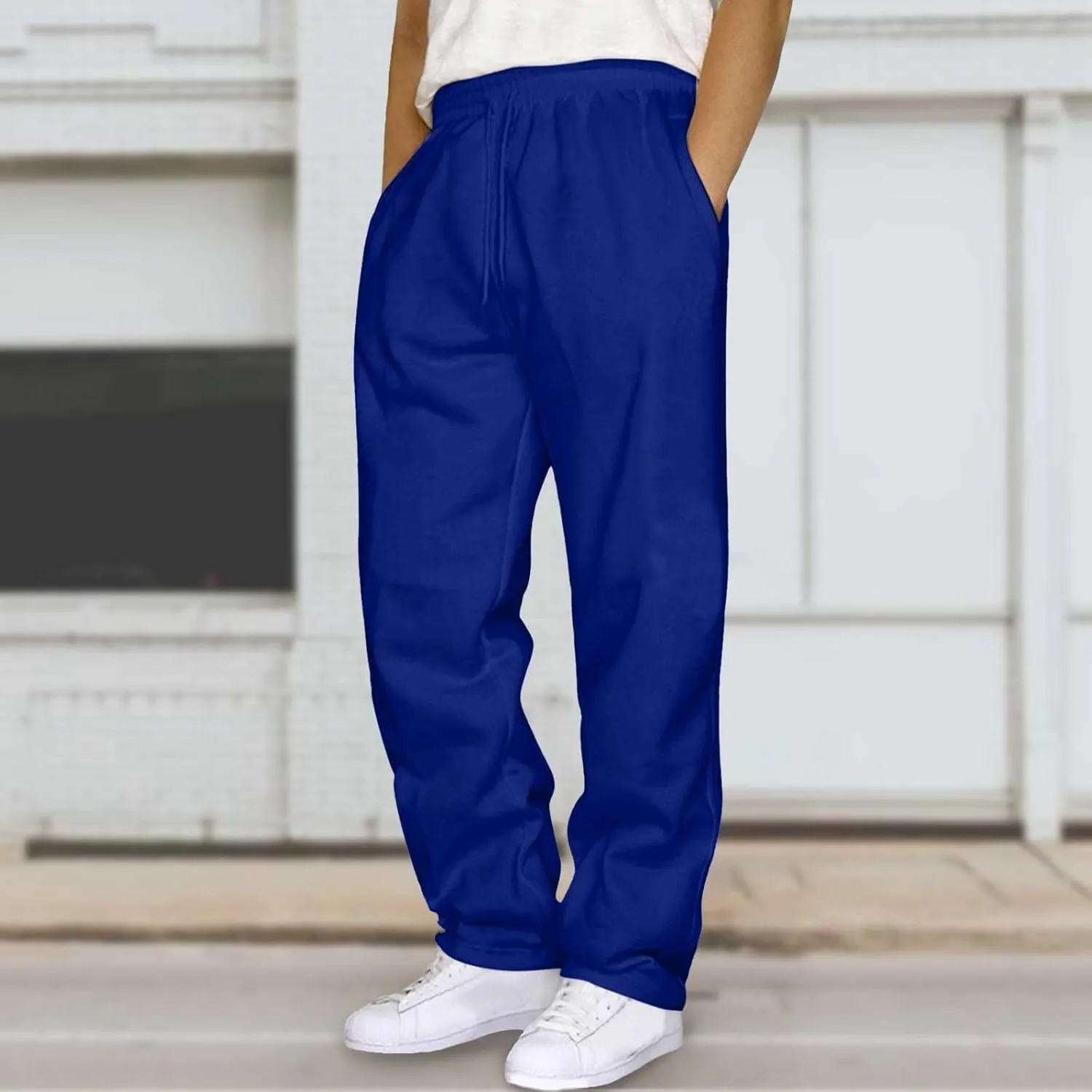 Mens Casual Pants- Slim Fit, Stretch - Comfortable Trousers with Multi-Pocket,Solid Color, Business, Casual