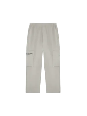Mens Double Jersey Cargo Track Pantsstone