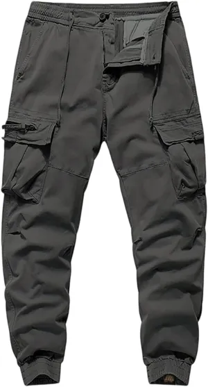 Men's Loose Fit Cargo Pants Running Training Pants
