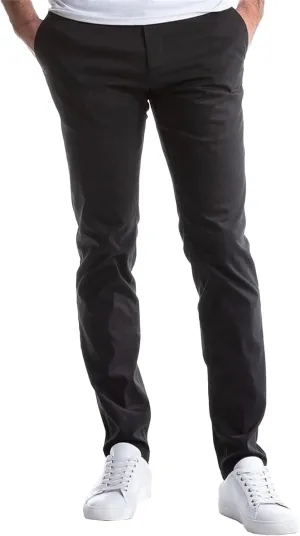 Men's Slim Fit Casual Straight Leg Pants Solid Business Quick Dry Trousers Stylish Classic Outdoor Pants