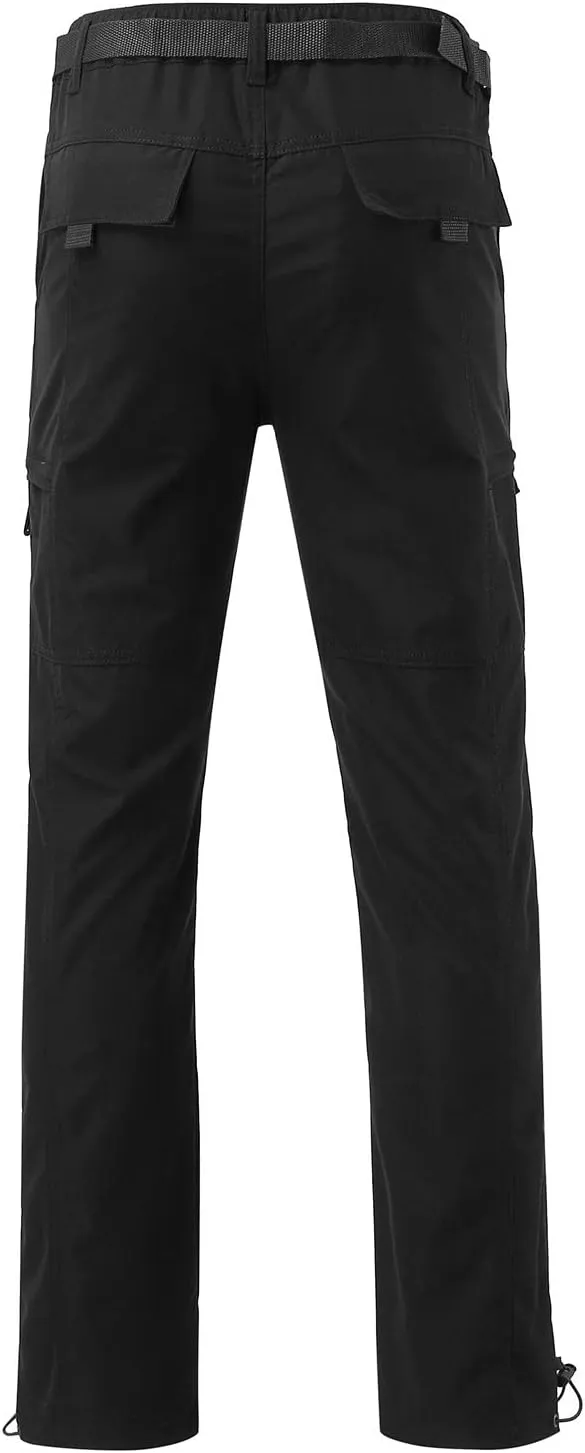 Mens Street Style Cargo Pants Military Tactical Combat Versatile Trouser Dressy Stylish Solid Loose Casual Versatile Overalls