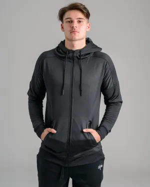 Men's Warmup Zip Hoodie - Black