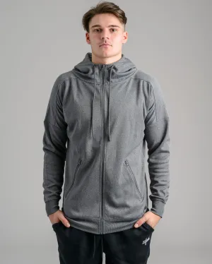 Men's Warmup Zip Hoodie - Heather Grey