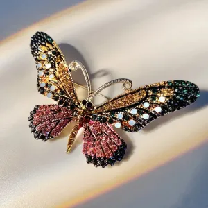 Meral Rhinestone Brooch Pin