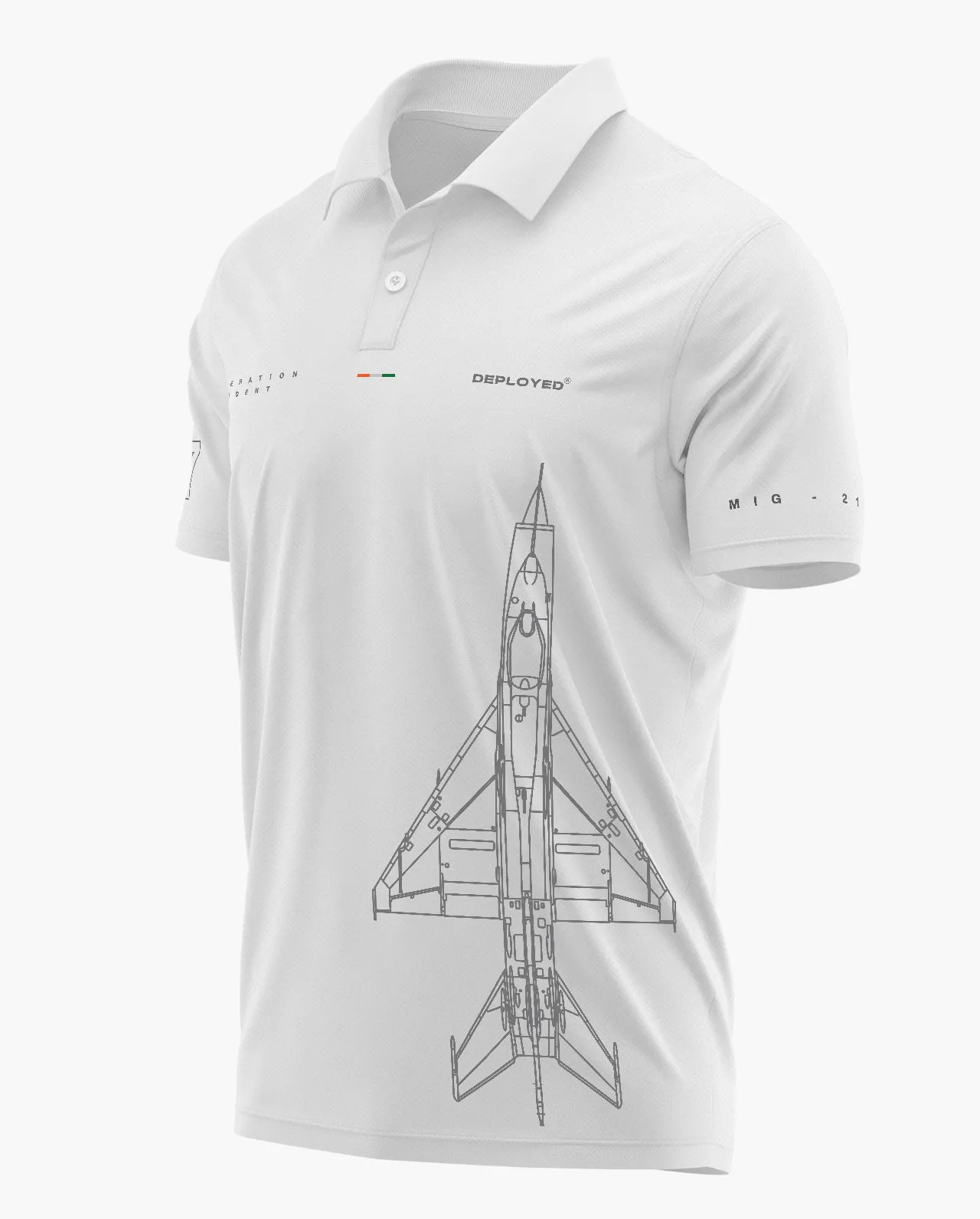 MIG-21 OP Trident Triumph Polo T-Shirt
