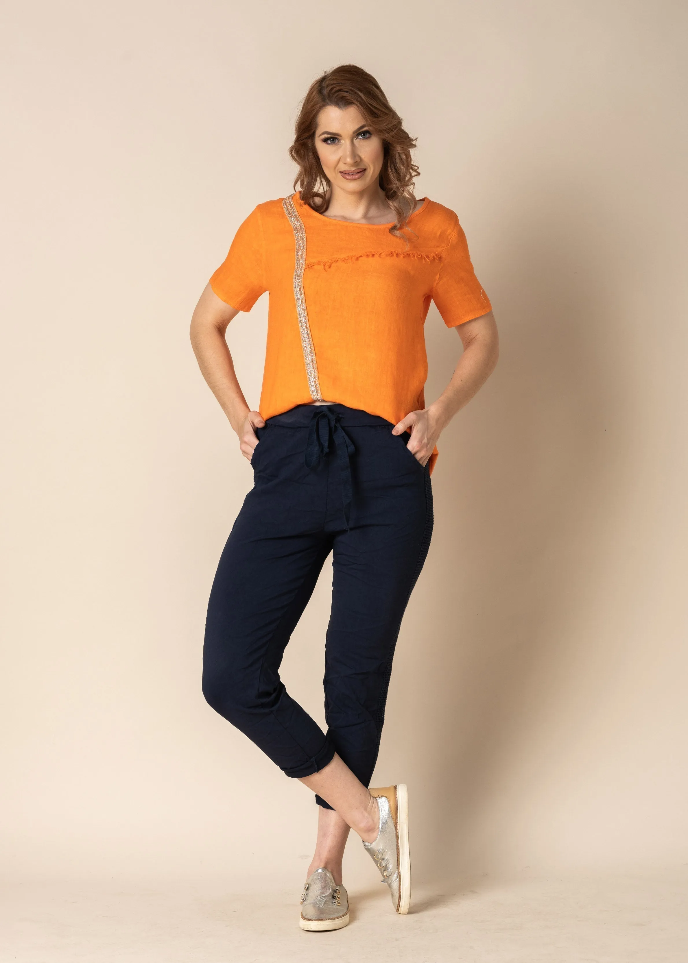 Miranda Pants in Navy