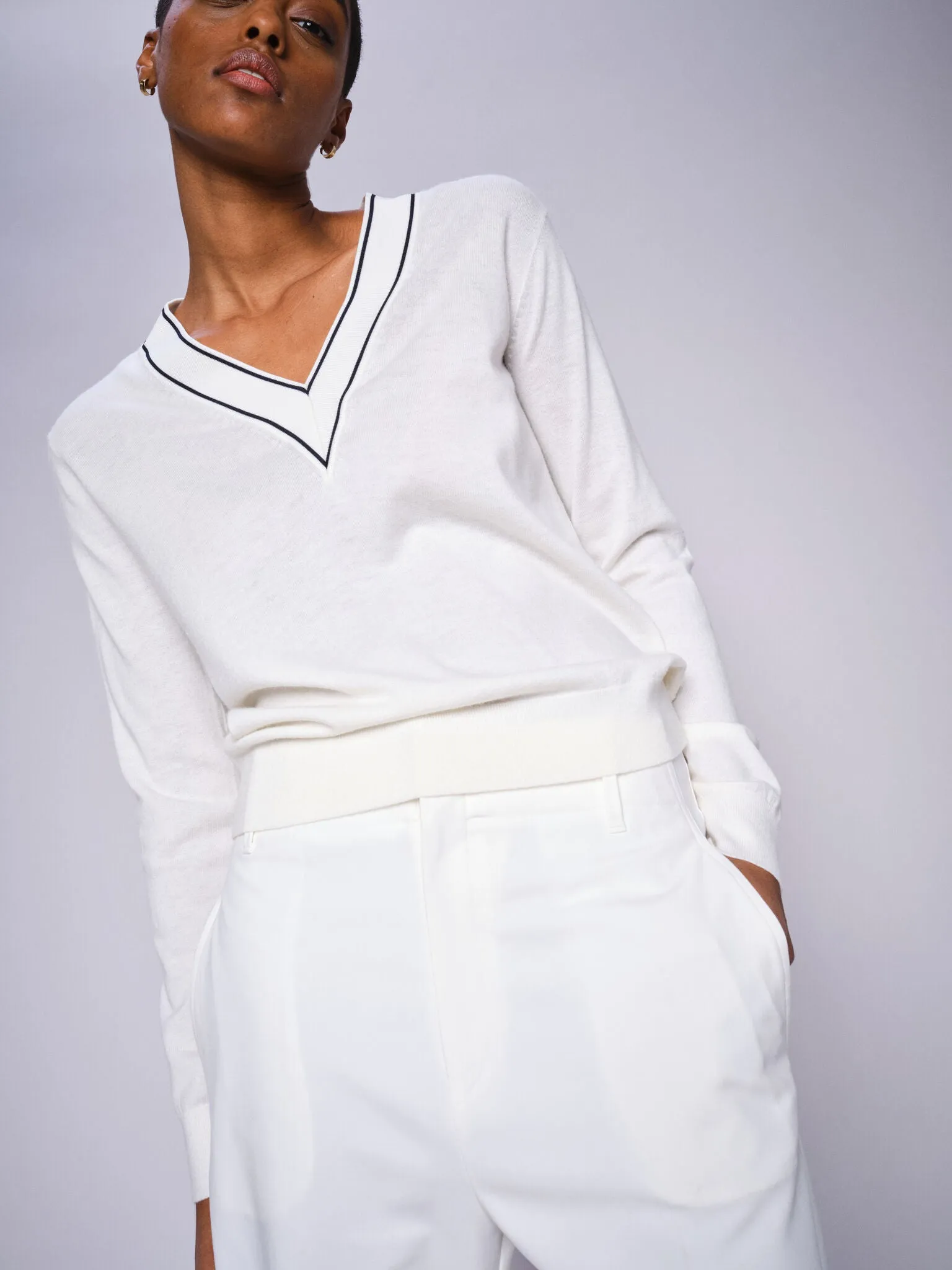 MMRelena Prep V-neck Knit