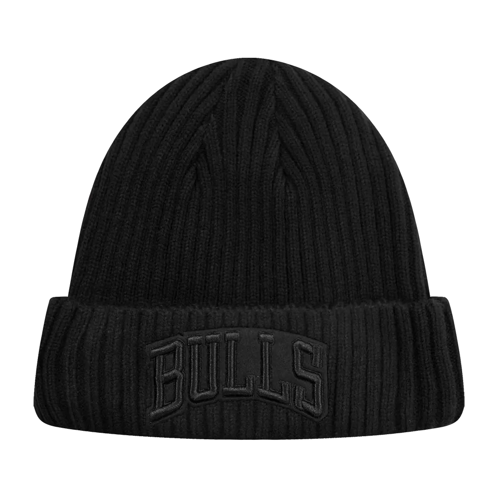 NBA CHICAGO BULLS NEUTRAL BEANIE (BLACK)