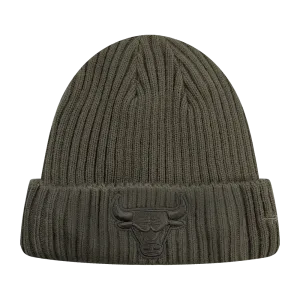 NBA CHICAGO BULLS NEUTRAL BEANIE (DARK TAUPE)