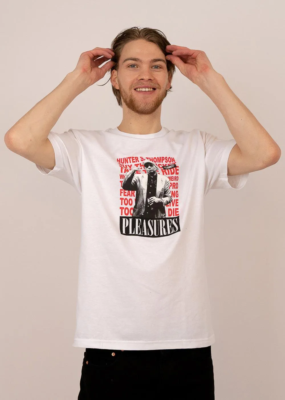 no smoking t-shirt - White