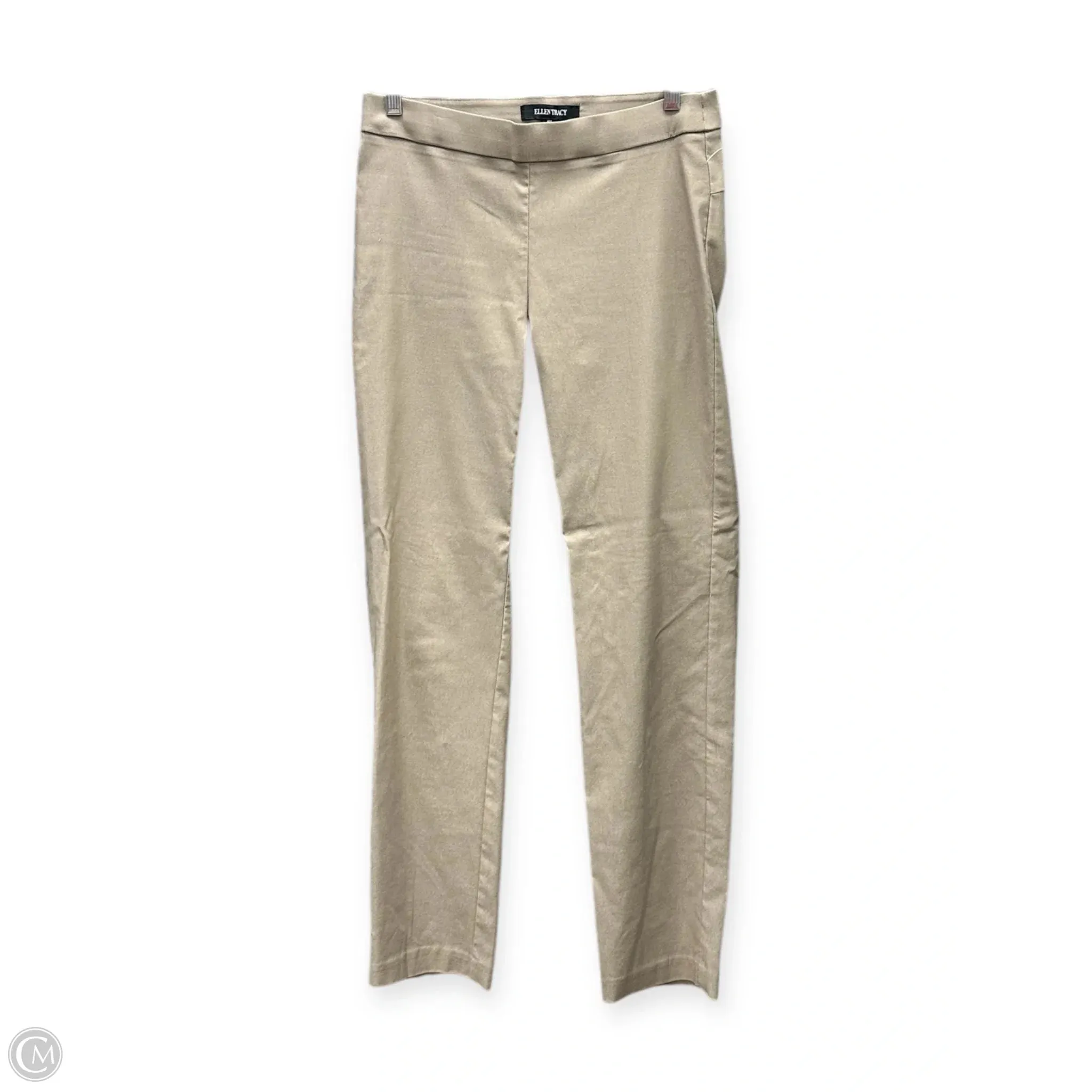 Pants Chinos & Khakis By Ellen Tracy In Tan, Size: S