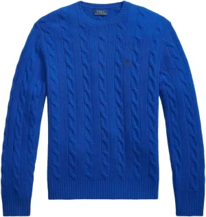 POLO RALPH LAUREN Men's Iconic Cable Knit Cotton Pullover Sweater