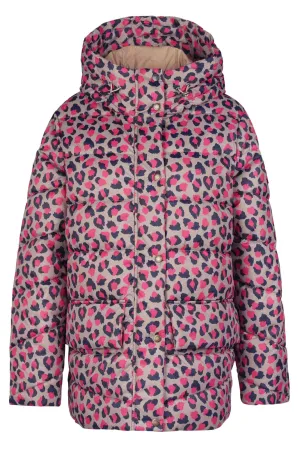 Printed Bracken Quilt Jacket - Starling Pink Dahlia