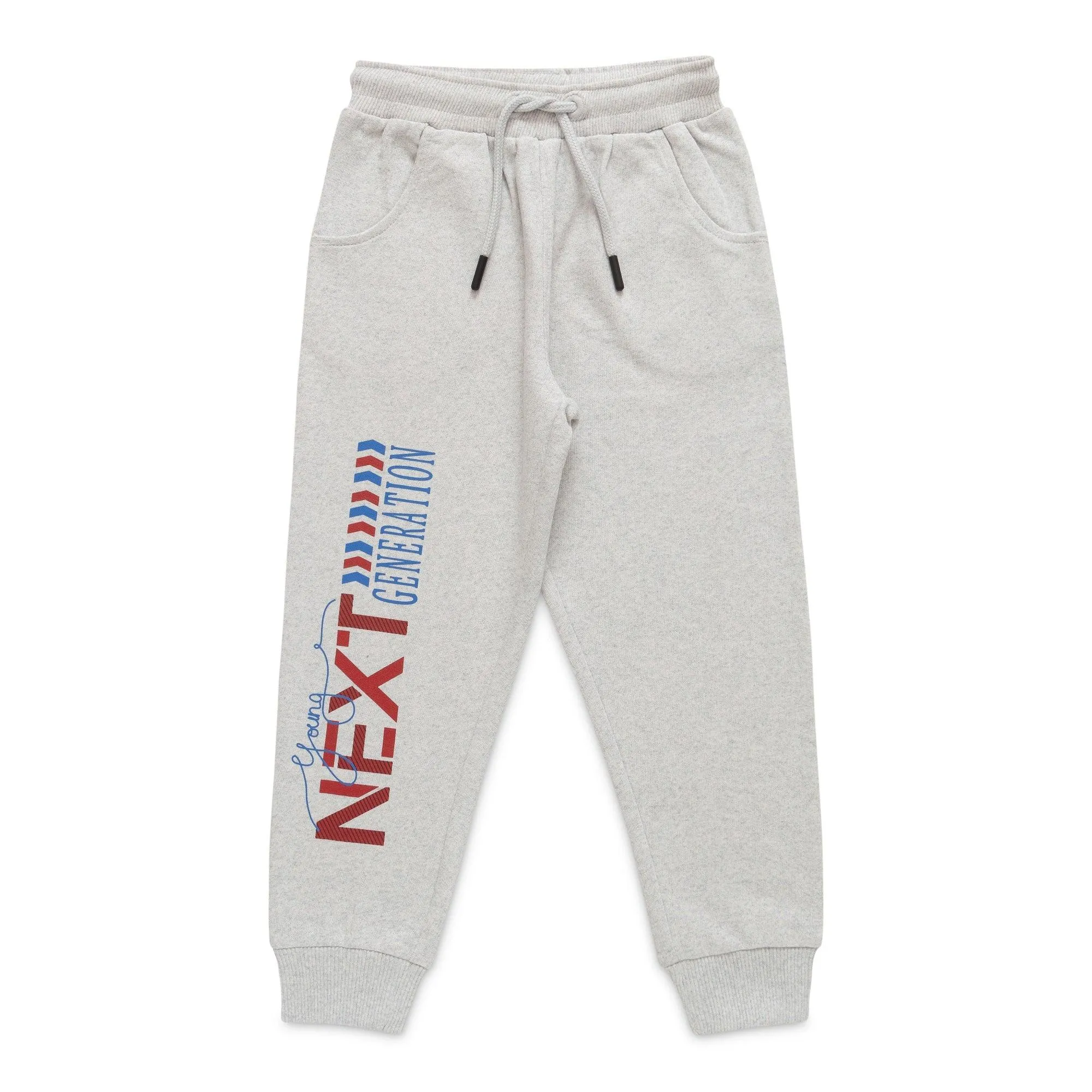 "Baby Boys' Jogger Pants  Pack of 2, 'Next Generation' & 'Athletic Division' Prints, Elastic Waist"