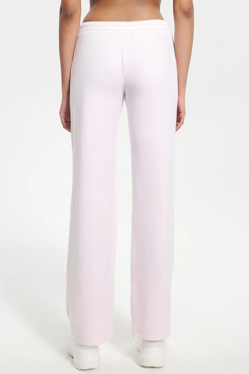 Script Bling Velour Track Pants