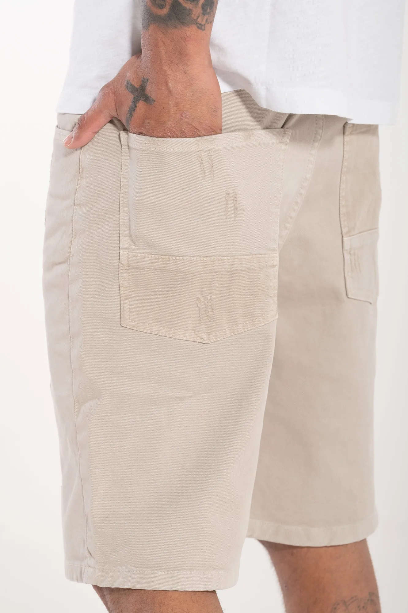 Shorts bull beige
