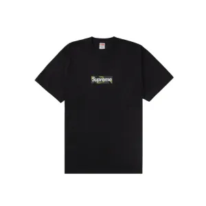 SUPREME BOX LOGO TEE BLACK (FW23)