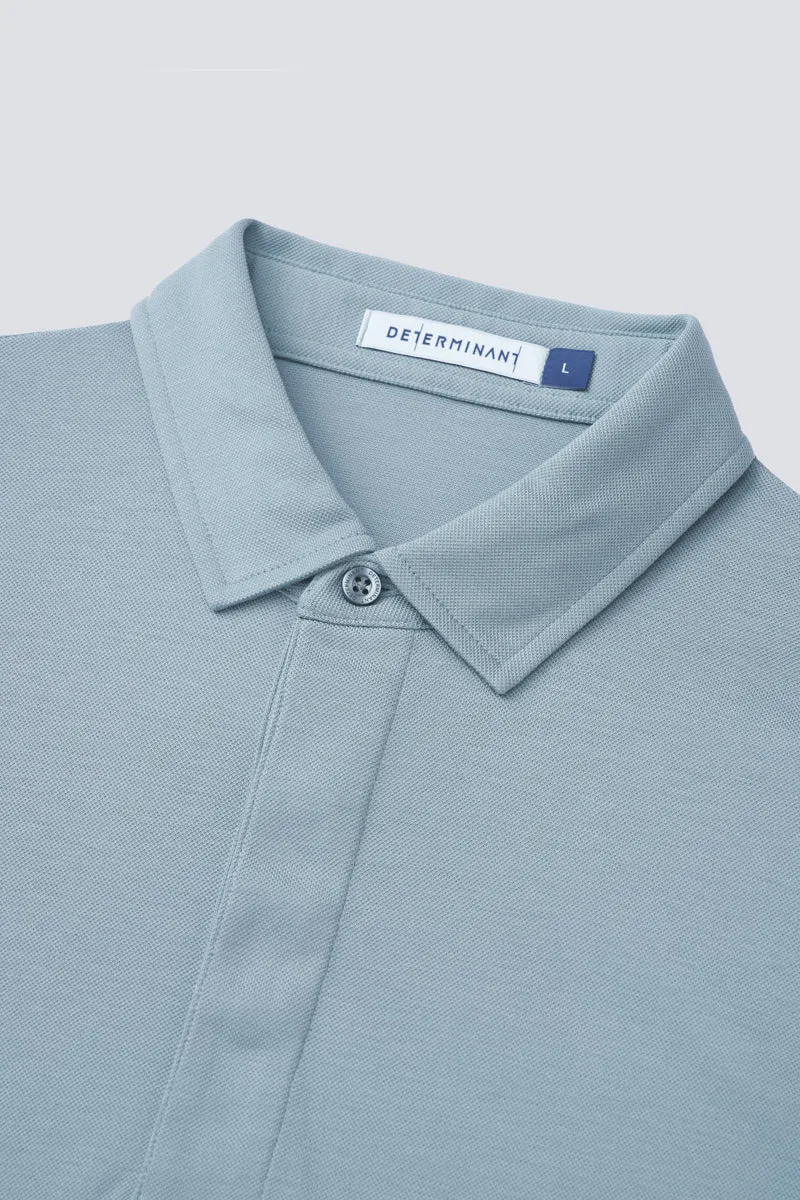 Supreme Cotton-Silk Pique Polo | Green GYE112