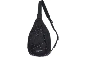 SUPREME SLING BAG BLACK SS22