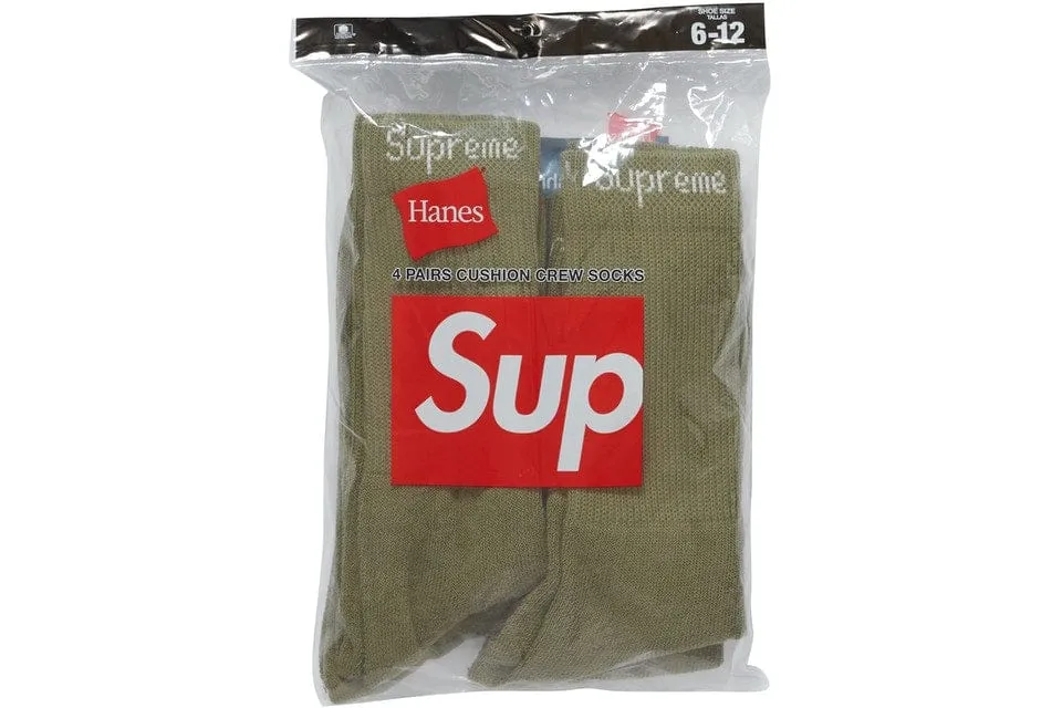 SUPREME SOCKS OLIVE