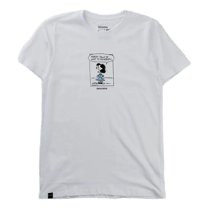 T-shirt Stockholm Lucy Nobody  White