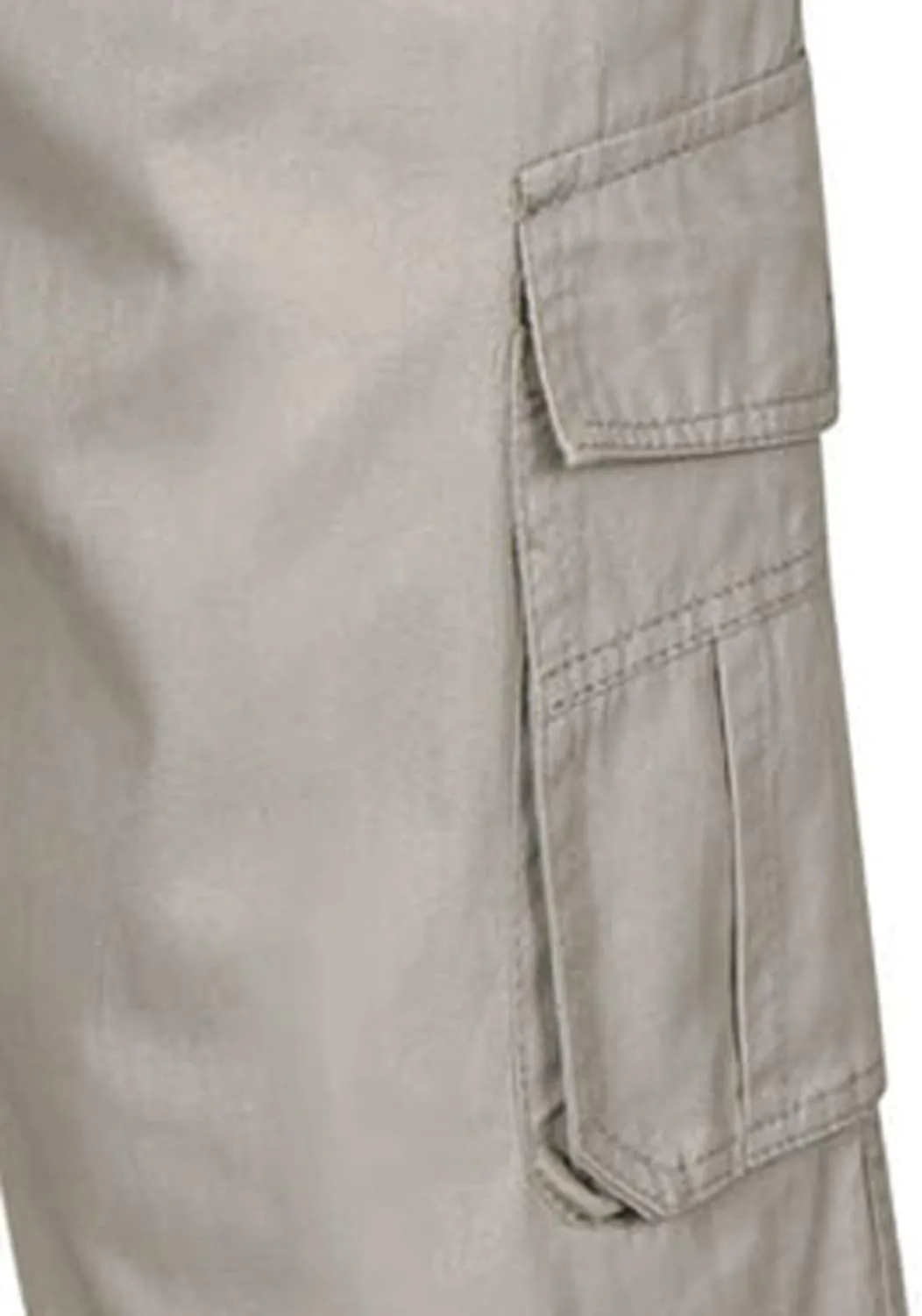 Tactical Pants for Men 2023 Elastic Waist Multi Pockets Solid Cotton Cargo Pants Causal Straight Tooling Trousers