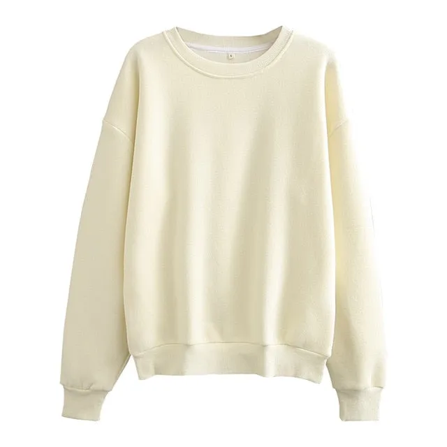 Tangada women fleece hoodie sweatshirts winter japanese fashion 2025 oversize ladies pullovers warm pocket hooded jacket SD60