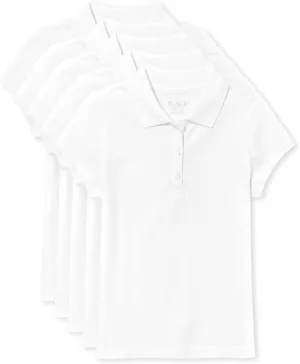 The Childrens Place Multipack Short Sleeve Pique Polo