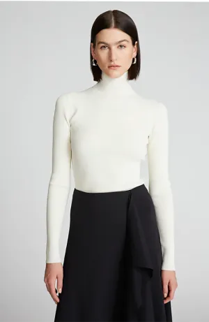 Ty Turtleneck in Matte Viscose