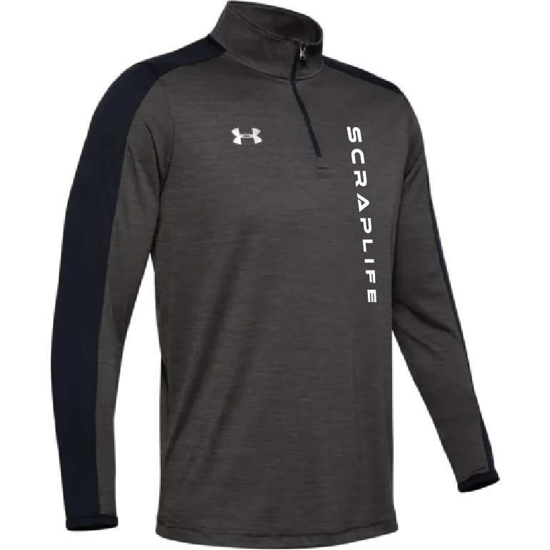 Under Armour x ScrapLife Novelty Locker 1/4 Zip Black Heather