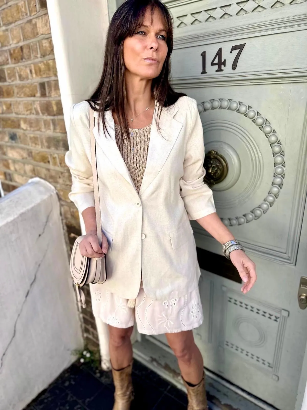 Vincent Blazer Natural