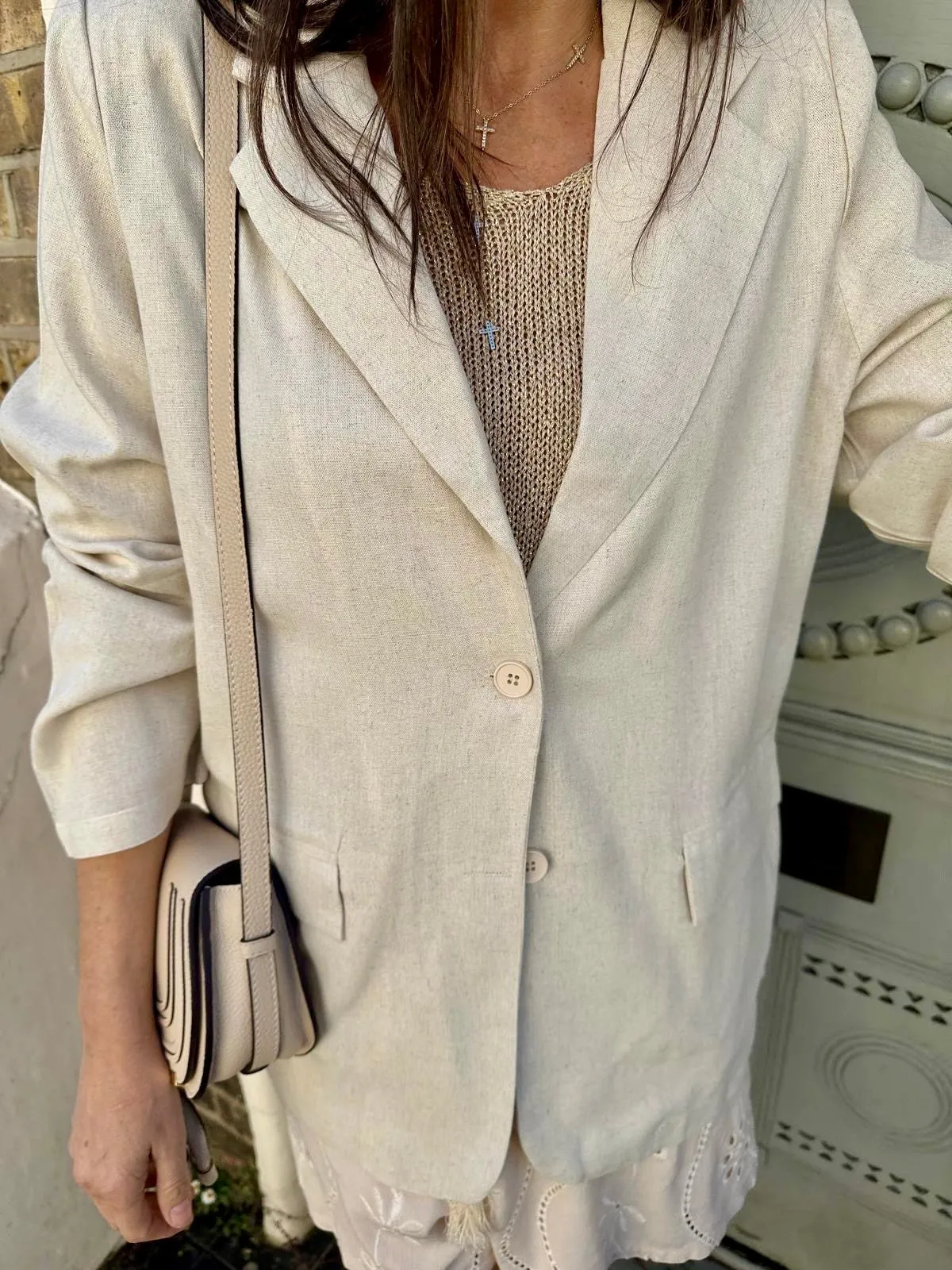 Vincent Blazer Natural