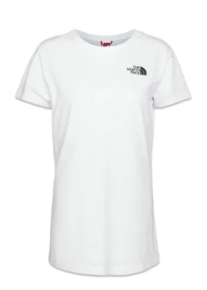 W S/S REDBOX TEE - Tnf White