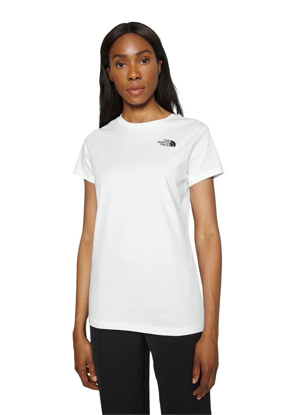 W S/S REDBOX TEE - Tnf White