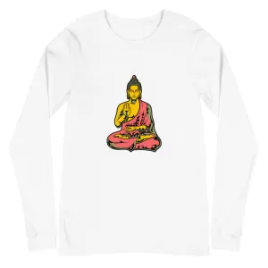 White Buddha Versatile Long Sleeve Tee