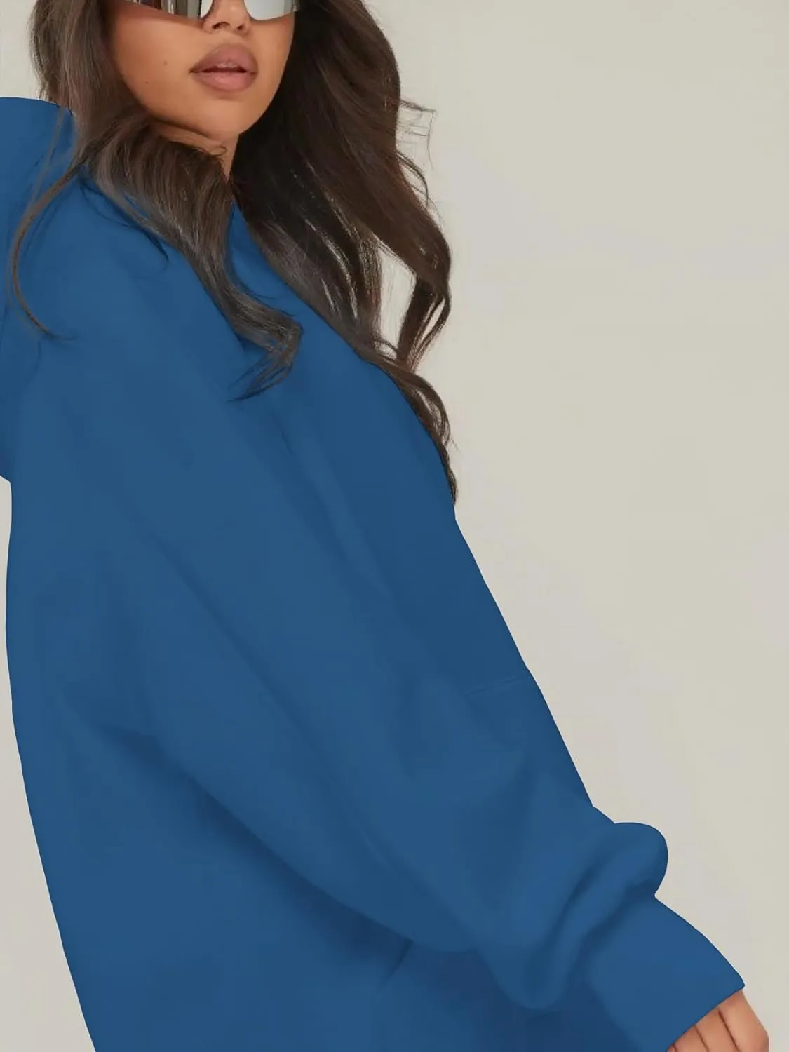Womens Oversized Hoodies Sweatshirts Long Sleeve Shirts Sweatshirts Casual Pullover Fall Outfits with Pockets