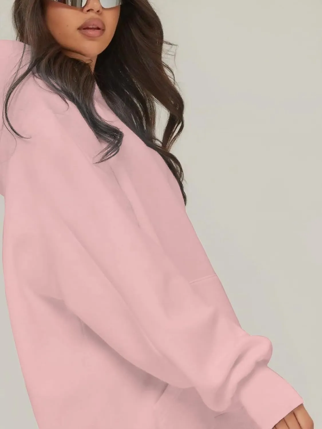 Womens Oversized Hoodies Sweatshirts Long Sleeve Shirts Sweatshirts Casual Pullover Fall Outfits with Pockets