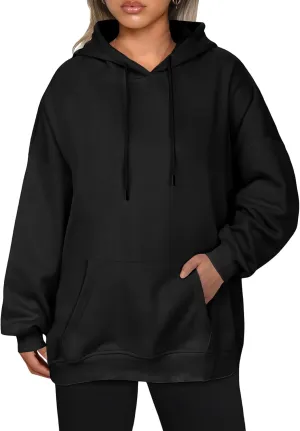 Womens Oversized Hoodies Sweatshirts Long Sleeve Shirts Sweatshirts Casual Pullover Fall Outfits with Pockets