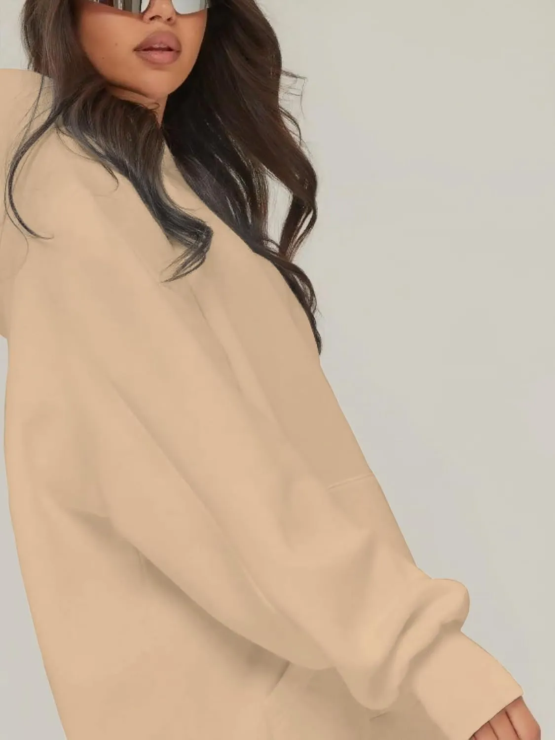Womens Oversized Hoodies Sweatshirts Long Sleeve Shirts Sweatshirts Casual Pullover Fall Outfits with Pockets