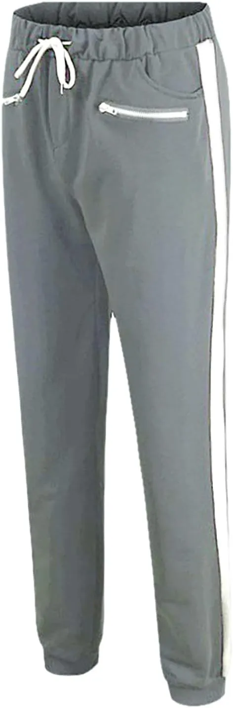Work Pants for Men Slim Fit Stretch Active Pants Plus Size Ice Breathable Casual Comfy Pants Trousers with Pockets