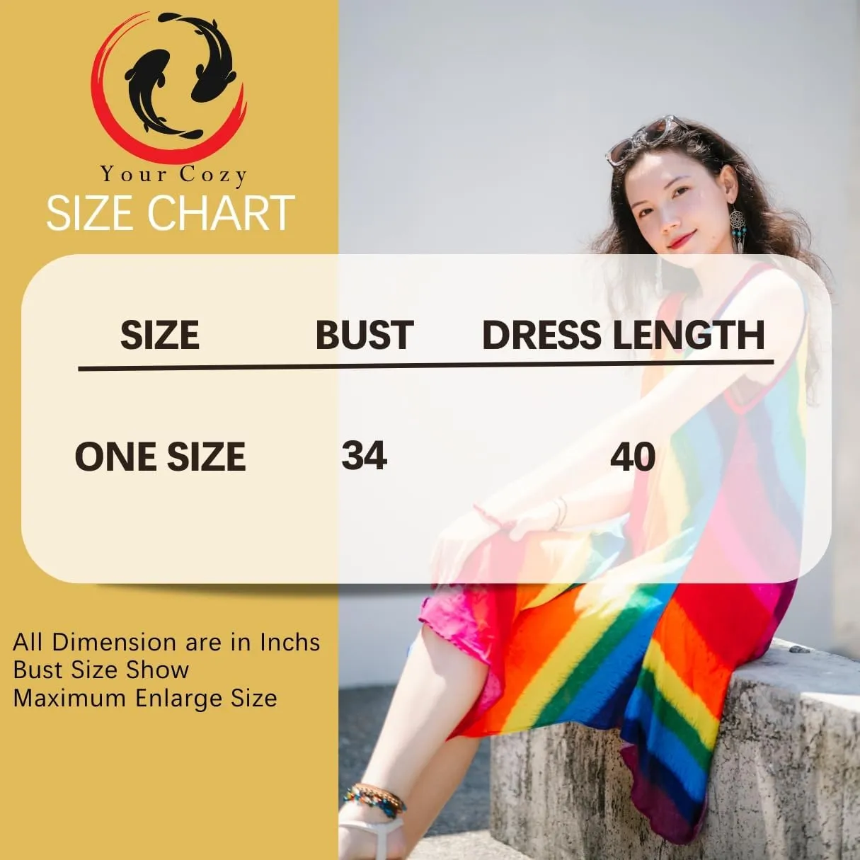 Your Cozy Women's Summer Dresses Elegant Midi Sleeveless Tank Beach Sun Dress for Casual and Formal Occasions